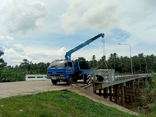 งานประกอบและติดตั้งสถานีตรวจวัดปริมาณน้ำฝน, ระดับน้ำ และกล้อง CCTV