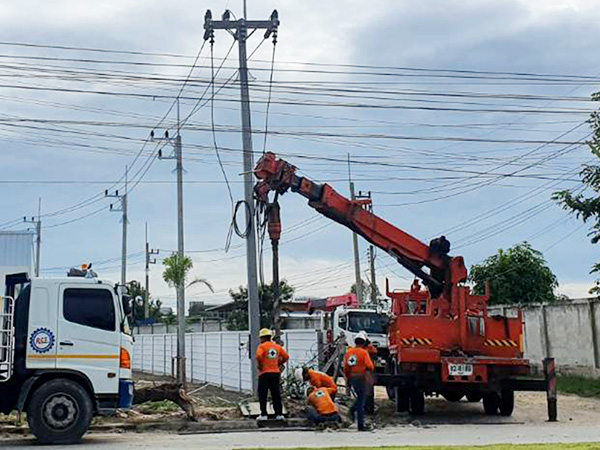 Installation Tranformer 250KVA and MDB for Pump Shell